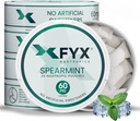 FYX Kofeinske nootropne vrečke – čista energija in fokus z alfa-GPC, L-tirozinom in L-teaninom – 60mg vrečke kofeina – vrečke brez sladkorja Alpha Nootropic Pouches – 5-pak (5-Count, Spearmint)