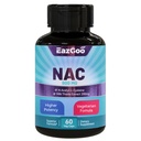 NAC dodatek N-acetil Cysteine 800mg, z mlekom osat 200mg, ne-GMO, Gluten prost - 60 kapsul