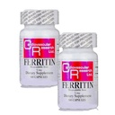 Kardiovaskularna raziskava Ferritin (biorazpoložljivo železo), 60 števk (paket z 2)