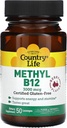 Country Life - Superior B-12, Berry Flavored, 3000 mcg - 50 Podjezičnih Lozenges
