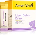 Tekoča jetra Detox Drink dodatek - mleko Thistle & Artichoke Extracts s kurkuma in Inositol - naravna jetrna zdravstvena podpora - Sugar-free, Non-GMO, Peach Flavor - 30 Sachets
