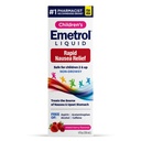 Emetrol Otroška nemočna slabost Relief - Tekoča slabost Medicina za vznemirjeno želodec - Navzea Relief za otroke - Mešana Berry Flavor - 4fl oz