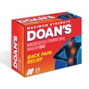 Doans Dodatna moč bolečina Reliever Caplets, 24 Štetje