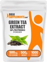 BulkSupplements.comgreen Tea Extract prašek - 50% polifenoli dodatek, EGCG dodatki - Gluten Free, 500mg na serviranje, 500g (1,1 lbs) (Pack of 1)