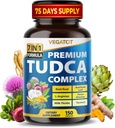 VEGATOT TUDCA Support Formula – Tauroursodeoksiholična kislina Complex z peso koren, kurkuma in mleko Thistle – Celularna podpora & Daily Wellness – 90 kapsul – Made in USA