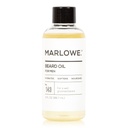 MARLOWE. št. 143 Bradavo olje 3 oz, Kondicioniranje olje za moške, Mehkejši in Fuller Beard Care, 100% Natural Mehčalo s sončnično in žafranike olja, Pogoji in hranila, Fragrance Free