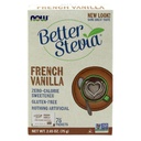 Zdaj hrana, BetterStevia Francoska Vanilla Granulated Packets Zero-Calorie sladilo, Keto prijazno, Primerna za diabetike, št Erythritlo 75 Count
