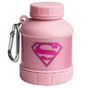 Smartshake Justice League Whey2Go Supergirl Protein Powder Shramba Container 50g – BPA Free Shaker Steklenica za Whey Protein Powder + Protein Shake 110ml, DC Comics Supergirl Darila za ženske