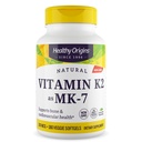 Zdravi izvori Vitamin K2 100 mcg (MK-7, Ne-GMO, Gluten prost, Kardiovaskakularna podpora, Podpora kosti), 180 Veggie Gels