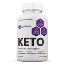 Upravičeni laboratoriji Optimal Keto - 60 kapsul - Ketogena podpora iz jabolčnega kisarja, zelenega lista čaja, vitamina C, vitamina D3 in ekstra deviškega oljčnega olja - 30 postrežb