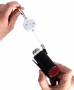 Inhaler Travel Case z Uvlačljivo Key Chain,Ko ste na prostem, Hiter dostop vdihovalci (No Astma Inhalers)