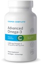 Cooper Complete - Advanced Omega 3 - ribje olje dodatek, koncentriran EPA + DHA Omega-3 Maščobne kisline 1400 mg - 60 Softgels na steklenico. Pakiranje po 4