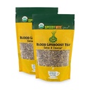 Blood Cleasing LifeBoost Tea Organic – Čistila in podpira naravno odstranjevanje odvečnih odpadkov Kemikalije iz krvi tok Echinacea Kamilica.. Zeliščni dodatek