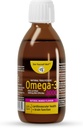 Liquid Omega 3 ribje olje - Visoka moč. Spodbuja možgane, oko, srce in imuno zdravje. Naravni triglicerid. 237ml / 8oz - 48 Služi. Mango