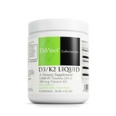 DAVINCI Labs D3/K2 Tekoči vitamin D in vitamin K dodatek za zdravje kosti, podpora srcu in kalcijeva absorpcija - 30ml (30 servivov)
