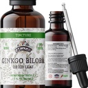 Ginkgo Biloba Tinkture Organic Ginkgo Biloba Extract (Ginkgo Biloba) Suhi list Zeliščni dodatek 2 oz