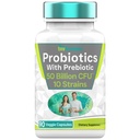 Probiotiki s prebiotiki: 50 milijard CFU - 10 sevov - 90 vegetarijanske kapsule 