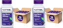 Natrol Acai Berry, prehranska dopolnila, antioksidant zaščito in obrambo, Ultimate Super sadje, 1.000 mg Veggie kapsule, 75 Število (Pack od 24)