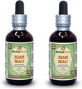 Xian Mao, Curculigo (Curculigo Orchioides) Glicerit, organsko sušeni koren v prahu tekoči ekstrakt brez alkohola (Brand Name: HerbalTerra, Ponosno Made in USA) 2x2 fl.oz (2x60 ml)