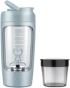 Električna prenosna plastenka Protein Shaker za gladko mešanico  (Baby Blue)