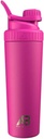 AeroBottle Cryo Shaker Cup, Izolirana Steklenica za vodo iz nerjavečega jekla in stresalnik beljakovin, meša beljakovine in pred vadbo z turbulentno tehnologijo mešanja, brez mešanja kroglice ali Wisk, 26oz, Rosy Sunset Pink