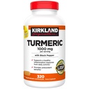 Kirkland podpis Kurkuma s črnim poprom, 1000mg (320 grof)