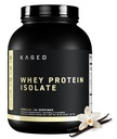 Kaged Whey Protein Isolate Powder Vanilla 100% Pure Low Lactoza Whey Post Workout Recovery Drink podpira izgradnjo mišic 25g na Serving 41 Serving