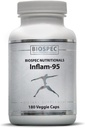 Inflam-95 - izvleček korenine ingver 2000 mg, izvleček korenine kurkumina, ekstrakt Boswellia Serrata, ekstrakt listov koprive, biperin - podpora zdravi vnetni odziv *