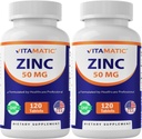 Vitamatski cink 50mg kot cinkov glukonat 120 - dodatek imunitete (skupaj 240 tablet) - 2 paket