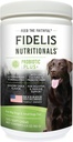 FIDELIS probiotik Plus+ Probiotiki za hišne ljubljenčke za pse, Prebavne Gut zdravje, Yeast, Srbeče kože/Jetra, Paw Licking, Safe Dog Treatment dodatek za hišne živali, odrasle, velike in majhne, Made in USA, Duck Flavor, 120 Chews