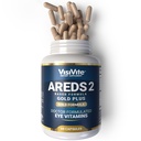 Doktor Formulirani AREDS 2 Plus Eye Vitamini z Zeaksantin Plus Lutein - Izvleček borovnic in grozdnih semen - Premium Eye Health Formula - 60 Eye Supplement kapsule VisiVite Gold Plus