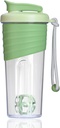 Shaker steklenica za mešanice beljakovin,24 oz,Protein Shaker steklenice z kroglico whisk, mešalnik steklenica, Protein Steklenica, Prenosni Predworkout Whey Protein Drink Shaker pokal,Forest Green