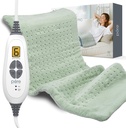 Pure Enrichment Purerelief XL Ogrevanje Pad - 12" x 24" Električni grelni pad za bolečine v hrbtu & Cramps, 6 Nastavitve toplote, FSA/HSA upravičen, Soft Machine Wash Fabric, Auto-Off & Moist Heat (Zen Green)