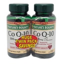 Bounty narave CoQ10 100mg Twin Pack, 60 Count, 2 Pack