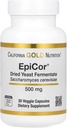 California Gold Nutrition EpiCor®, posušeni kvas, 500 mg, 30 Veggie kapsul