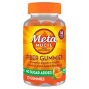 Metamucil Fiber Gumies za odrasle, brez sladkorja dodan pomarančni aromo, 5g rastlin na osnovi predbiotične fiber dodatek mešanica, 72 Število