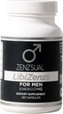 ZENZSUAL LibiZenzs Moški - naravna prehrana dodatek mešanica z ginseng, Maca koren, Ashwagandha - poveča raven testosterona - Gluten brezplačno (120 kapsul)
