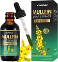 Mullein kapljice za pljuča - Lung Cleanse - Leaf Extract - Zeliščni dodatki - Močen Mullein za podporo imunske,Detox in dihalne podpore - 2 fl oz