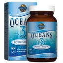Garden of Life Oceans 3 Onkraj Omega-3 z OmegaXantin, EPA, DHA dopolnila, ribje olje s 1200 mg Omega 3, Astaksantin & Brown Seaweed Extract - 60 Softgels