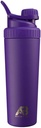 AeroBottle Cryo Shaker Cup, Izolirana Steklenička iz nerjavečega jekla in stresalnik beljakovin, meša beljakovine in pred vadbo s tehnologijo mešanja turbulent, brez mešanja kroglice ali Wisk, 26oz, Nightfall Purple