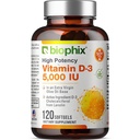 Vitamin D3 5000 i.e. softgels 120 Count (125mcg) - Vitamin D-3 Visoka stopnja v ekstra deviškem oljčnem olju Non-GMO soy free za moške in ženske - Vit 3D dodatek podpira močne kosti in imunskega zdravja