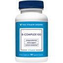 The Vitamin Shoppe Vitamin B-Complex Supplement, High-Potency B Vitamins for Energy Production, Stress Support & Nutrient Metabolism, Gluten Free, 100 Vegetable Capsules