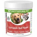 Samo naravni hišni komplet Gut Health Complex - Probiotiki & Prebavne Enzyme dodatek za pse in mačke - spodbuja zdravo prebavo, imunski sistem, Absorpcija hranil - Made in USA -3.5oz Prašek
