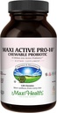 Maxi Health Active Pro-10 Otroci Probiotični žvečilni izdelki – 15 Sevi za prebavno in imuno zdravje –10 Milijarda probiotična mešanica- Mlečni-Free, Kosher – Podpira Gut Health, Vegetarian – 60 ct (Shelf Stable)