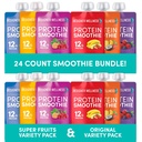 Oblikovalec Wellness Protein Smoothies Original Variety Pack & Super Sadje Variety Pack paket