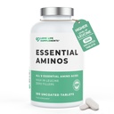 Essential Aminokisline - 300 Enostavno za pogoltniti tablete / 60 Serving - vseh 9 EAA Aminokisline z vsemi 3 BCAA Plus 6 Več EAA za izgradnjo in popravilo mišic, 5-10g na serviranje, visoko v levcinu in veganu