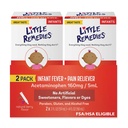 Little Remedies Infant Fever & Pain Reliever, Natural Berry Flavor, 2 Fl Oz (Pack z 2)