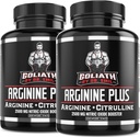 ARGININE Plus - L Arginin + L Citrulin - 2500 MG visoke doze brez obnovitvenih tablet - dodatek dušikovega oksida za vaskularnost in zdravje srca (Arginin AAKG in Citrulin malat 2:1)