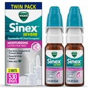 Vicks Sinex Hud nos Spray, vlažilna Ultra Fina meglica z Aloe, Dekongestiv Medicine, Relief iz zamašen nos zaradi hladne ali alergije, Nasal Congestion & Sinus razbremenitev tlaka, 265 Sprays x 2