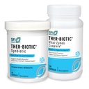 Klaire Labs Ther-Biotic Synotic Probiotic (30 kapsul) + Vital-Zymes Prebavne encime Bundle (120 število) - Nizko-FODMAP Probiotic dodatek + Prebavna podpora Encimi - 2 Set izdelkov